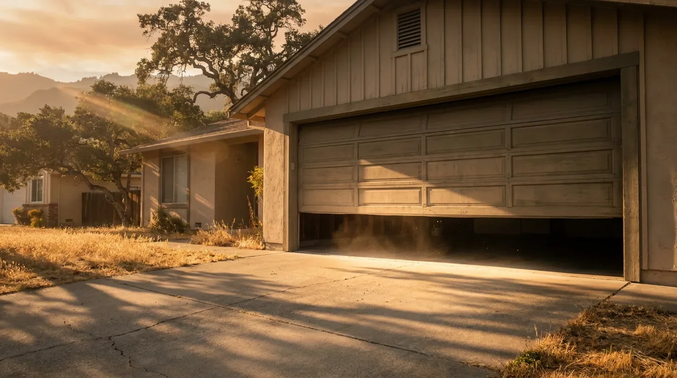 Your Garage Door Starts Down, Then Goes Back Up