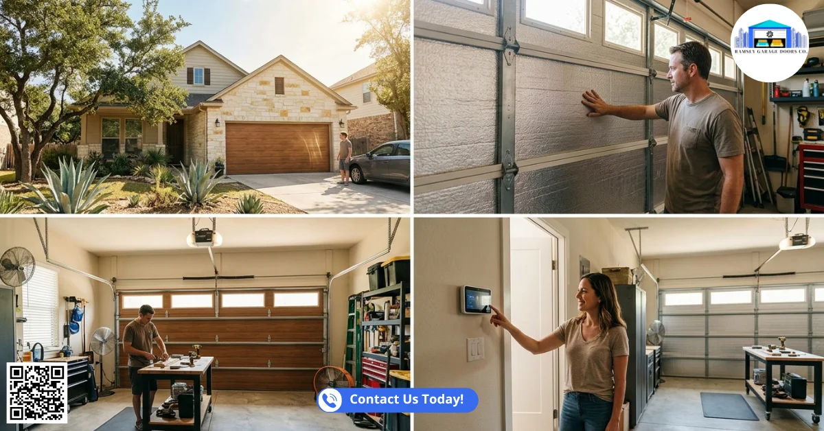 Why Austin, TX Homeowners Are Choosing Insulated Garage Doors for Better Comfort and Efficiency
