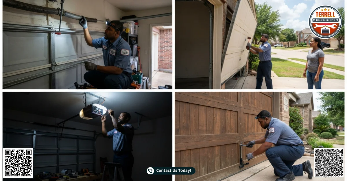Emergency Garage Door Repair in Terrell, TX: Common Problems That Require Immediate Help