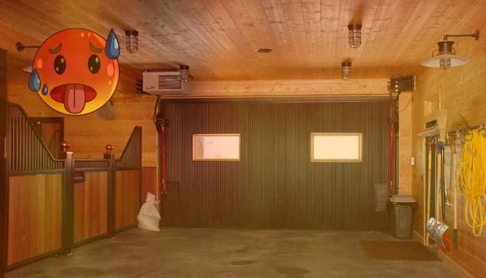 Making the garage hot
