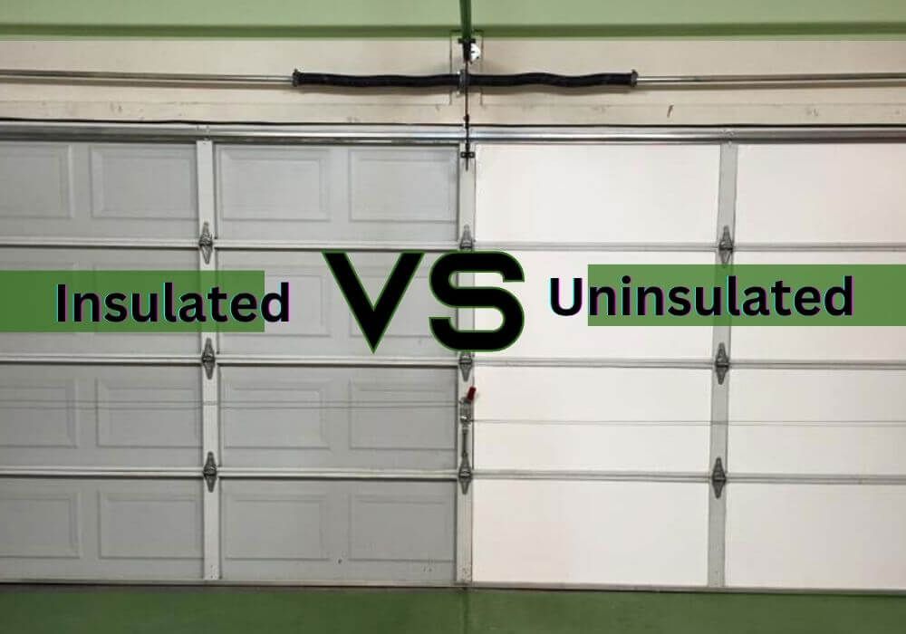 Insulated vs Uninsulated Garage Doors