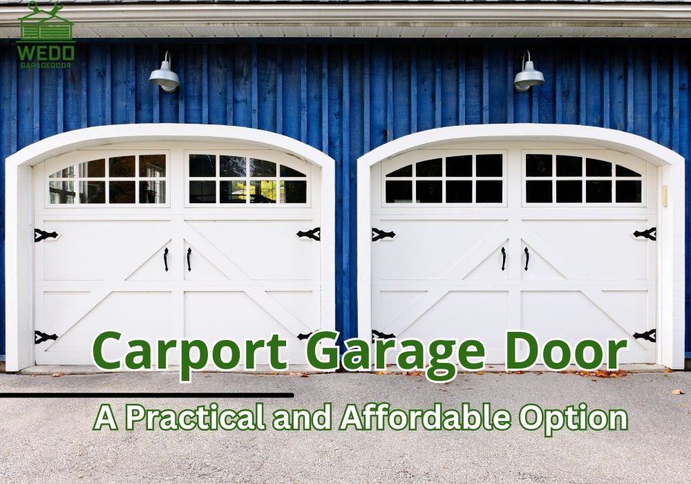 Carport Garage Door Options