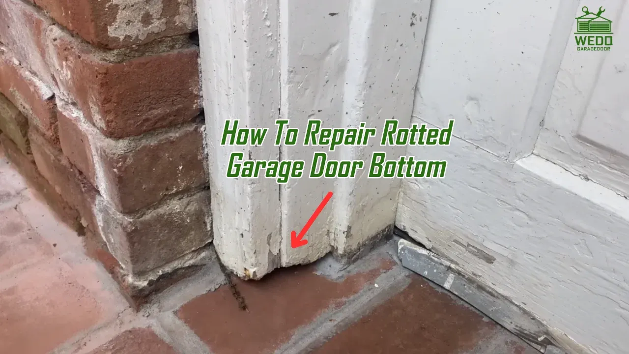 How to Repair a Rotted Garage Door Bottom